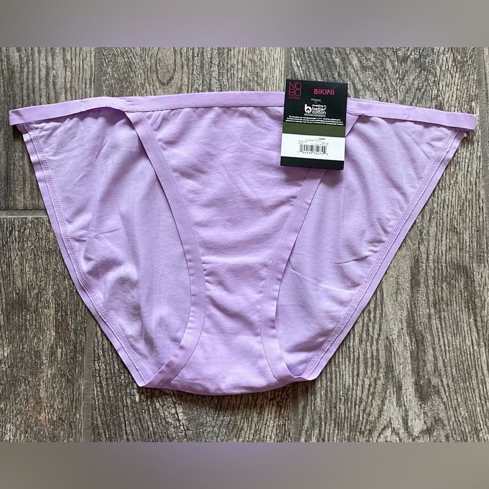 New Nobo, No Boundaries cotton string bikini panties you pick size Lavender